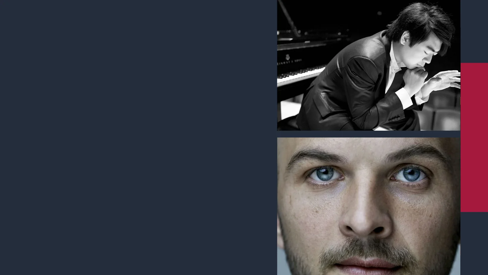 Pianists Lang Lang and Nils Frahm